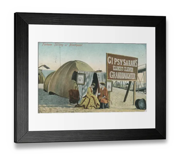 Framed Print : Fortunetelling - Gypsy Sarahas Framed Print : Fortunetelling - Gypsy Sarahas