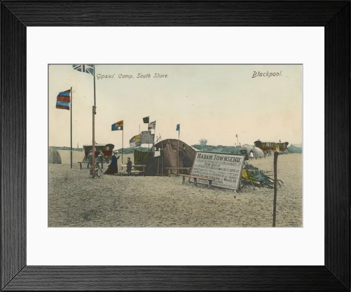 Framed Print : Fortunetelling - Madame Townsend Framed Print : Fortunetelling - Madame Townsend