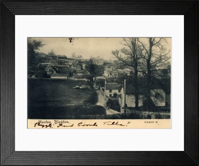 Framed Print : The Village of Menlea