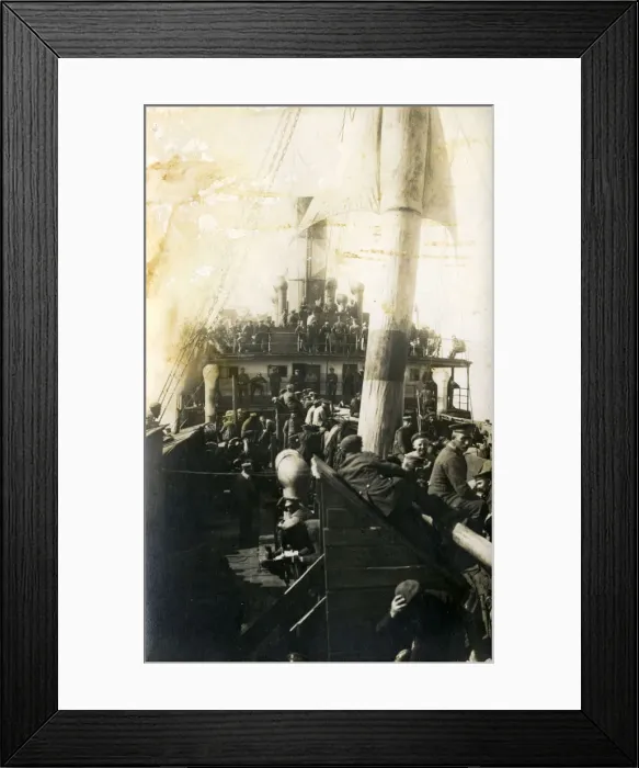 Framed Print : WW1 War German Warship Framed Print : WW1 War German Warship