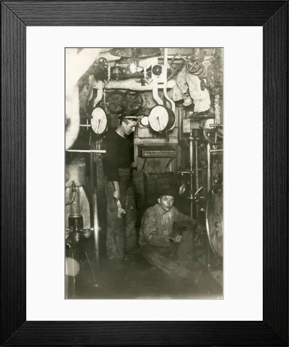 Framed Print : WW1 German Warship Framed Print : WW1 German Warship