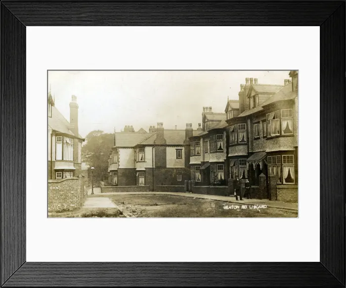 Framed Print : Seaton Road Framed Print : Seaton Road