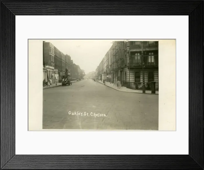 Framed Print : Oakley Street Framed Print : Oakley Street