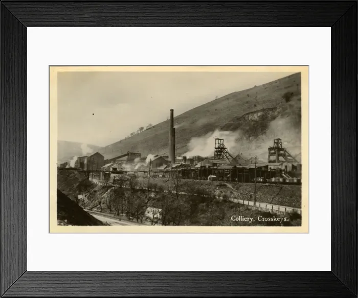 Framed Print : The Colliery Framed Print : The Colliery