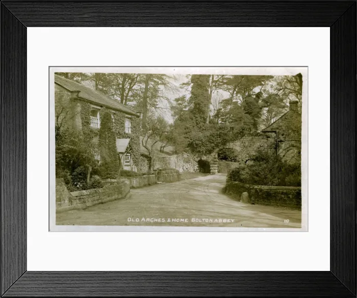 Framed Print : Old Arches and Home Farm Framed Print : Old Arches and Home Farm