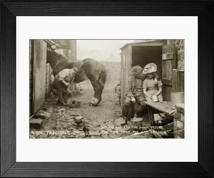 Framed Print : Robin Tamsons Smiddy - Smithy Framed Print : Robin Tamsons Smiddy - Smithy