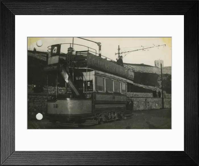 Framed Print : Tram, Madeira Road, PlymouthDevon Framed Print : Tram, Madeira Road, PlymouthDevon