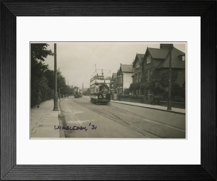 Framed Print : Town Trams Framed Print : Town Trams