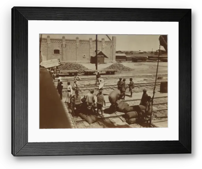 Framed Print : Railway Marshalling Yard of Ernesto Dello Strologo Framed Print : Railway Marshalling Yard of Ernesto Dello Strologo