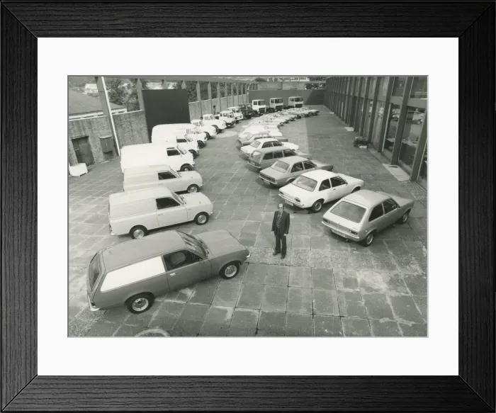Framed Print : Vauxhall Motors Car Factory Framed Print : Vauxhall Motors Car Factory