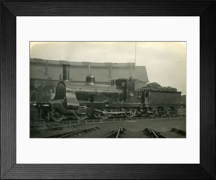 Framed Print : Highland Railway Jones E Class 4-4-0 Locomotive Framed Print : Highland Railway Jones E Class 4-4-0 Locomotive