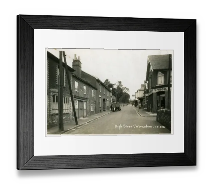 Framed Print : High Street Framed Print : High Street