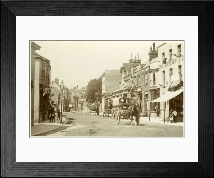 Framed Print : High Street Framed Print : High Street