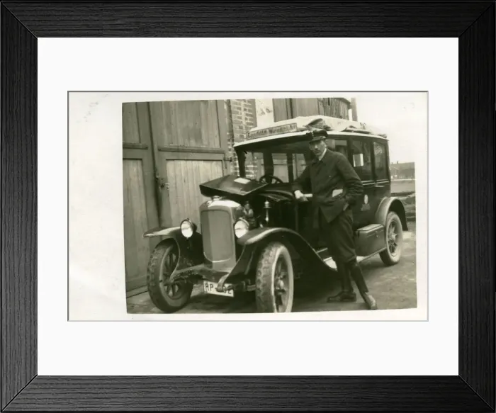 Framed Print : C1919 CitroA'n Vintage Van Framed Print : C1919 CitroA'n Vintage Van