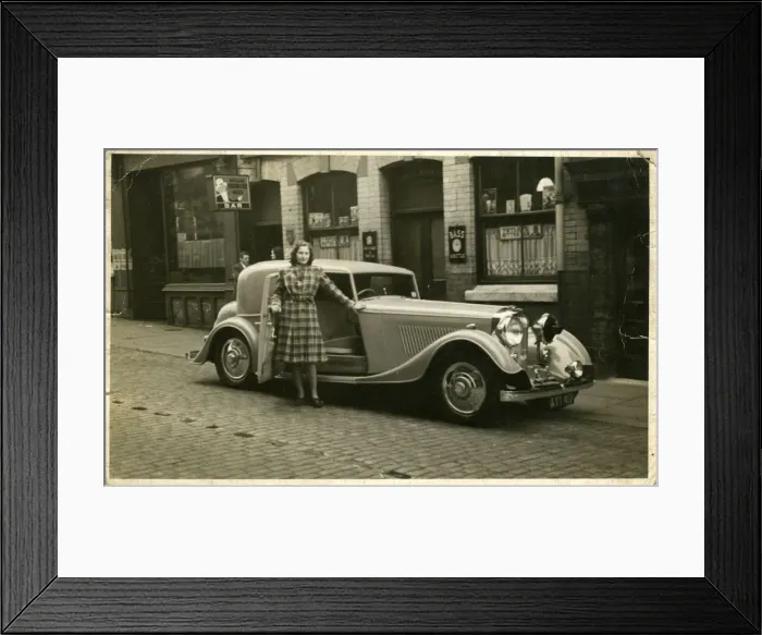 Framed Print : Bentley Vintage Car Framed Print : Bentley Vintage Car