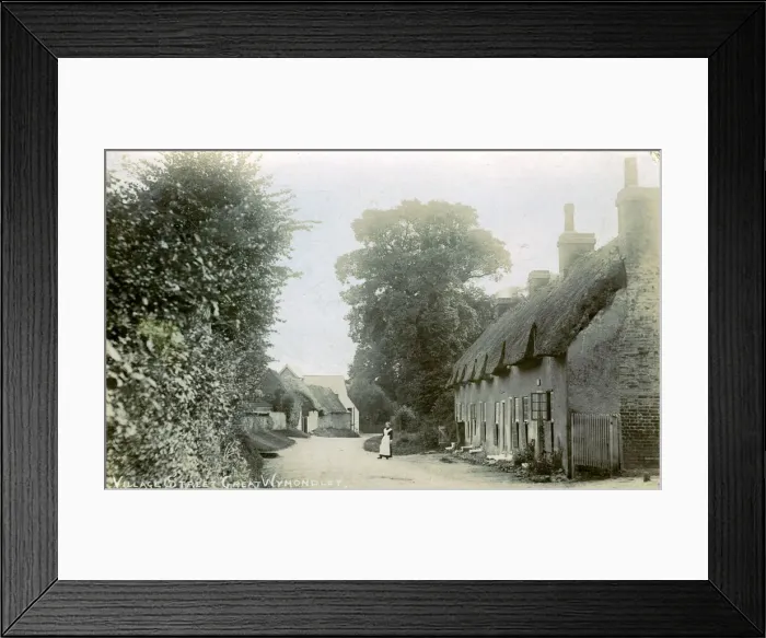 Framed Print : Arch Road, Great Wymondley, Hitchin, Hertfordshire, England Framed Print : Arch Road, Great Wymondley, Hitchin, Hertfordshire, England