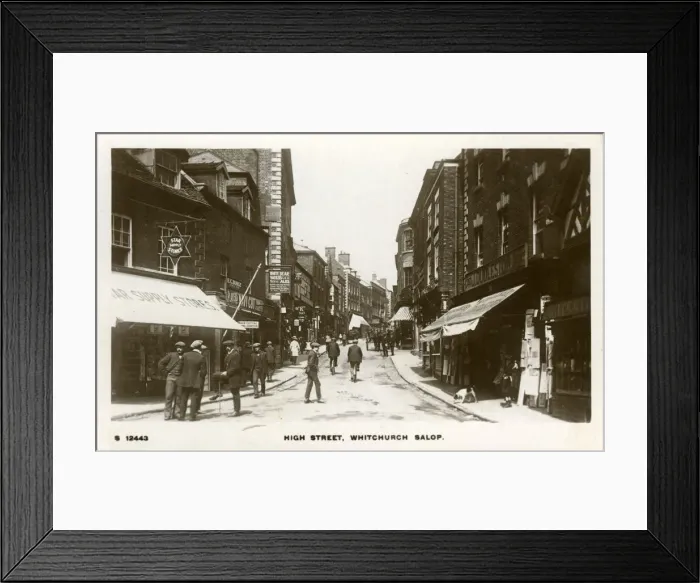 Framed Print : High Street Framed Print : High Street