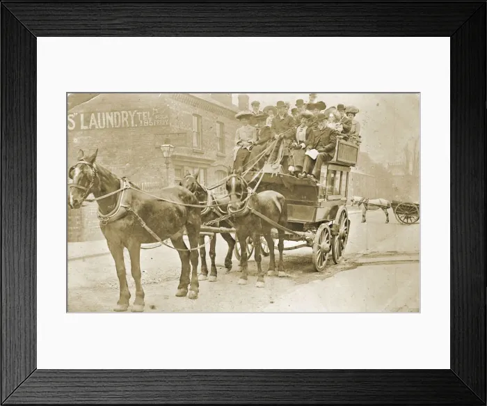 Framed Print : New Ferry and Bromborough Stage Coach and Horses Framed Print : New Ferry and Bromborough Stage Coach and Horses