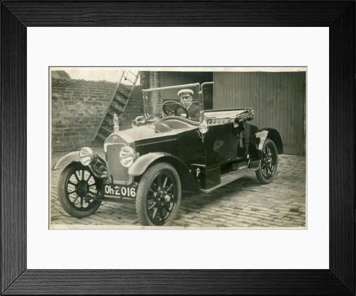 Framed Print : Wolseley Vintage Car Framed Print : Wolseley Vintage Car