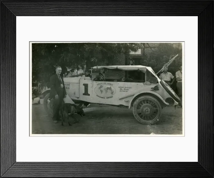 Framed Print : Vintage Car Framed Print : Vintage Car