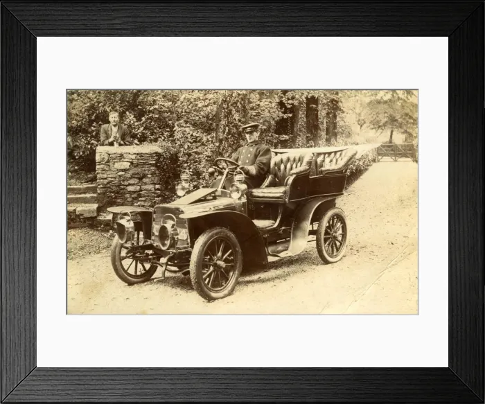 Framed Print : Darracq Vintage Car Framed Print : Darracq Vintage Car