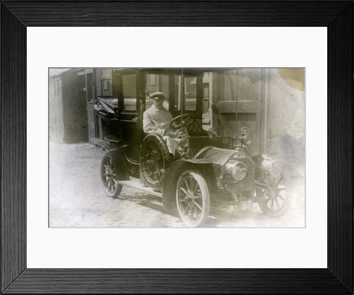 Framed Print : Fiat Vintage Car Framed Print : Fiat Vintage Car