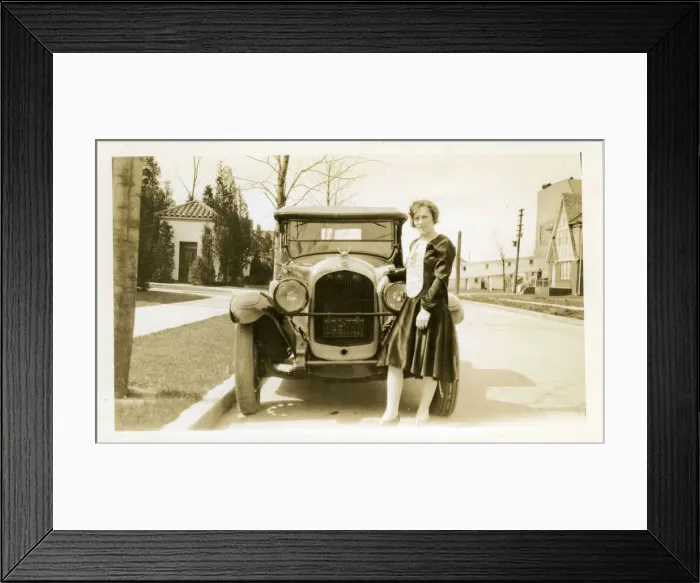 Framed Print : Chrysler Vintage Car Framed Print : Chrysler Vintage Car