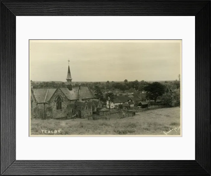 Framed Print : The Village