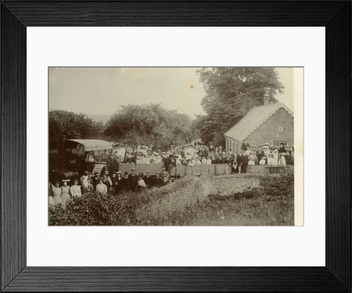 Framed Print : Traction Engine Train Framed Print : Traction Engine Train