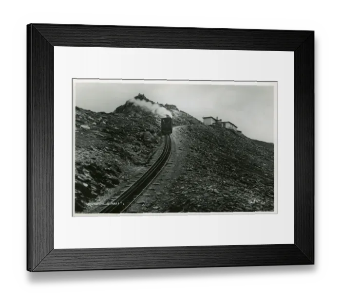 Framed Print : Snowden Funicular Railway Framed Print : Snowden Funicular Railway