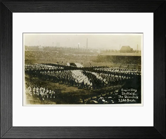 Framed Print : Bramall Lane Stadium - Empire Day Framed Print : Bramall Lane Stadium - Empire Day