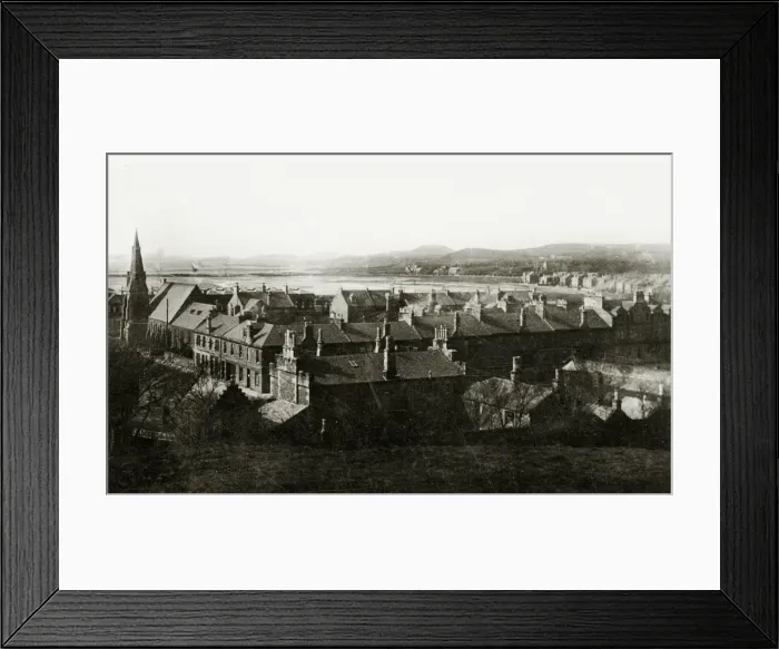 Framed Print : General View from Castle Hill Framed Print : General View from Castle Hill