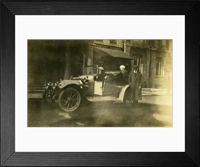 Framed Print : Vintage MA tallurguique Car Framed Print : Vintage MA tallurguique Car