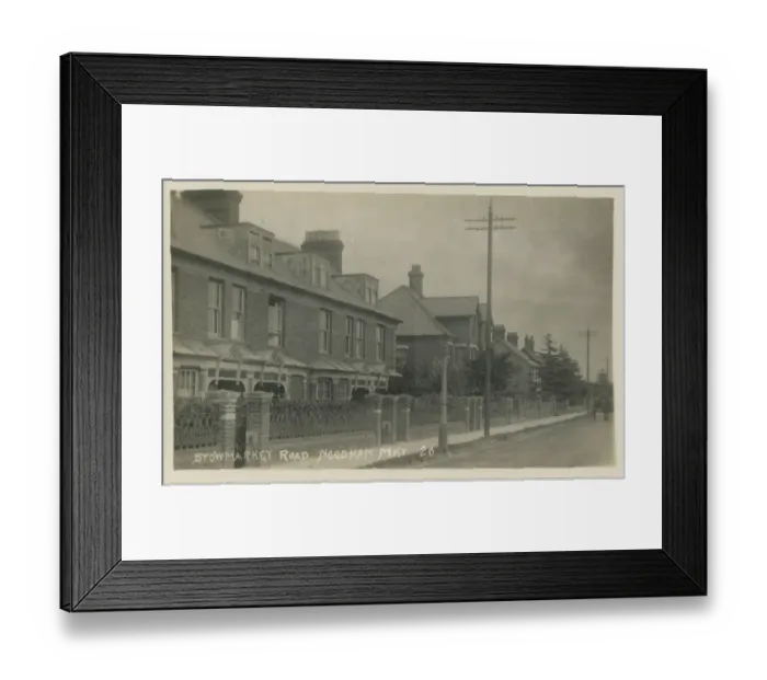 Framed Print : Stowmarket Road Framed Print : Stowmarket Road