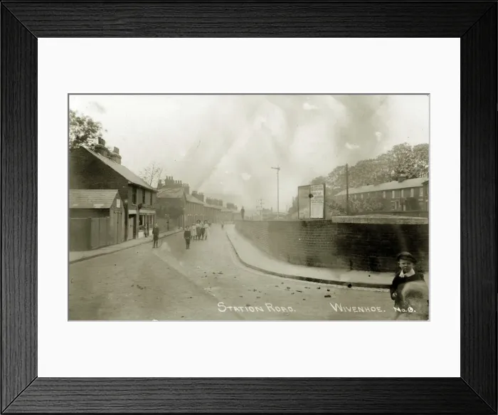 Framed Print : Station Road Framed Print : Station Road
