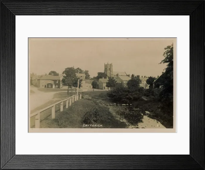 Framed Print : Low Green, Catterick, Richmond, Yorkshire, England Framed Print : Low Green, Catterick, Richmond, Yorkshire, England
