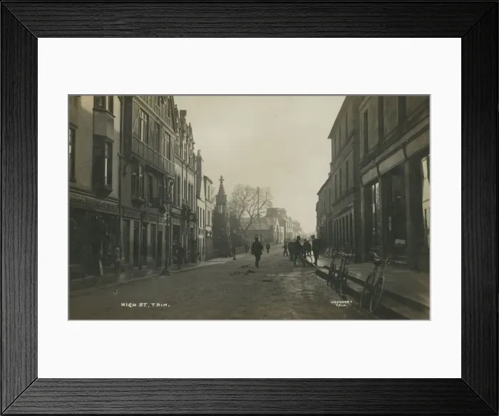 Framed Print : High Street Framed Print : High Street