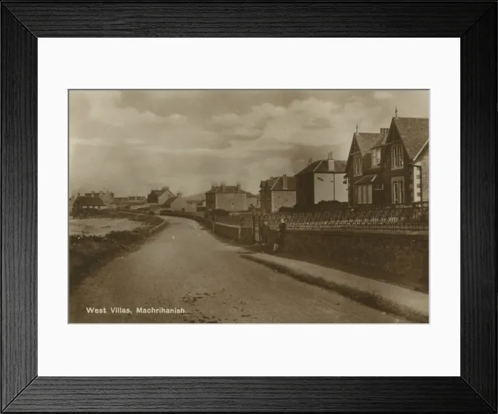 Framed Print : The Village (Showing West Villas) Framed Print : The Village (Showing West Villas)
