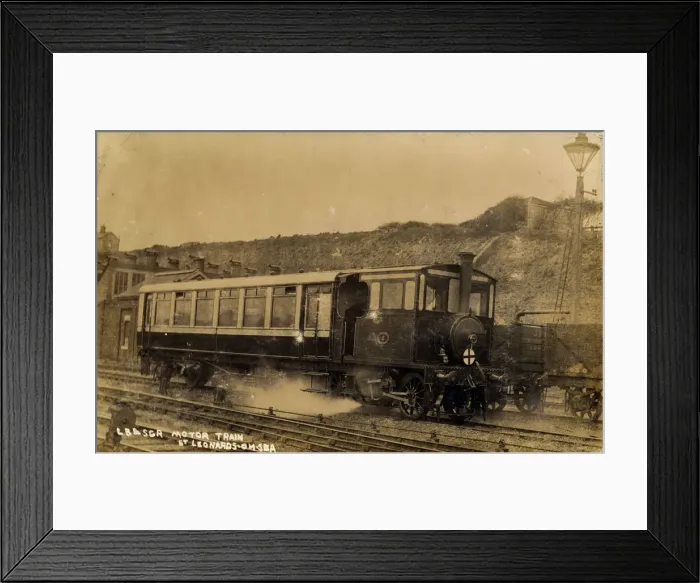 Framed Print : London, Brighton and South Coast Railway Motor Train Framed Print : London, Brighton and South Coast Railway Motor Train