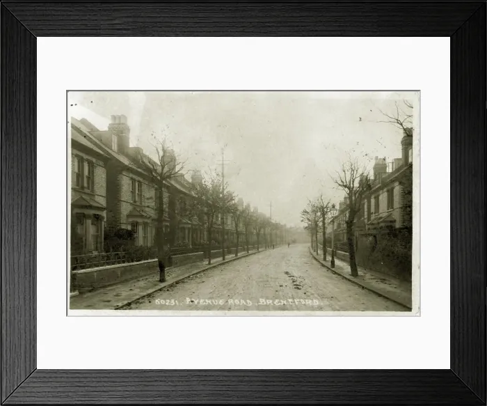 Framed Print : Avenue Road Framed Print : Avenue Road