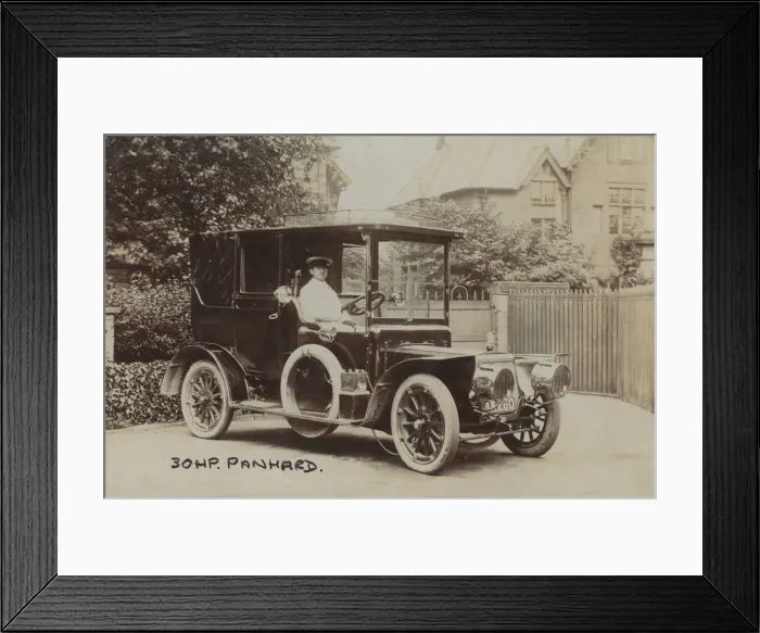 Framed Print : 30HP Panhard et Levassor Vintage Car Framed Print : 30HP Panhard et Levassor Vintage Car