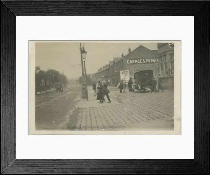Framed Print : Street Scene Framed Print : Street Scene