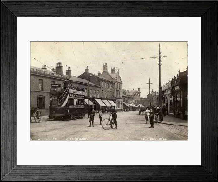 Framed Print : Railway Street Framed Print : Railway Street