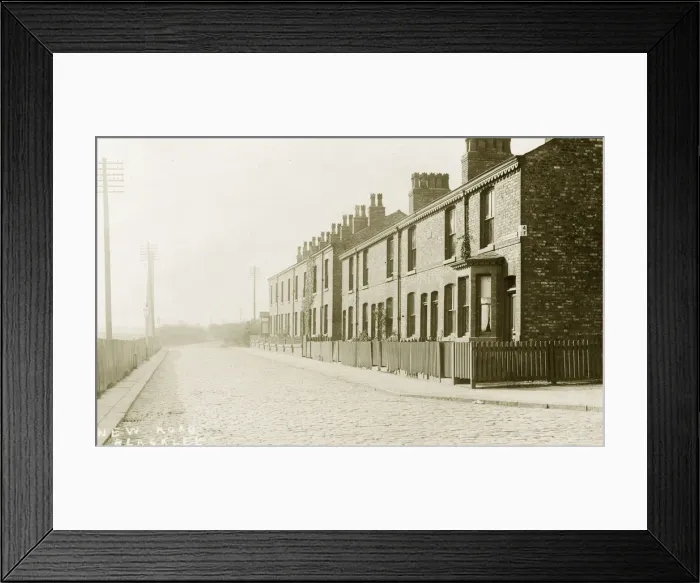 Framed Print : New Road, Blackley, Manchester, Lancashire, England Framed Print : New Road, Blackley, Manchester, Lancashire, England