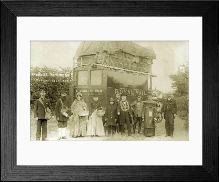 Framed Print : Royal Mail Van (Lifeboat Saturday) Framed Print : Royal Mail Van (Lifeboat Saturday)