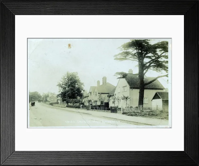 Framed Print : Church Hill, Loughton, London, Woodord, Epping Forest, London, England. Date: 1909 Framed Print : Church Hill, Loughton, London, Woodord, Epping Forest, London, England. Date: 1909