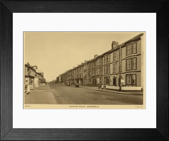 Framed Print : Marine Road Framed Print : Marine Road