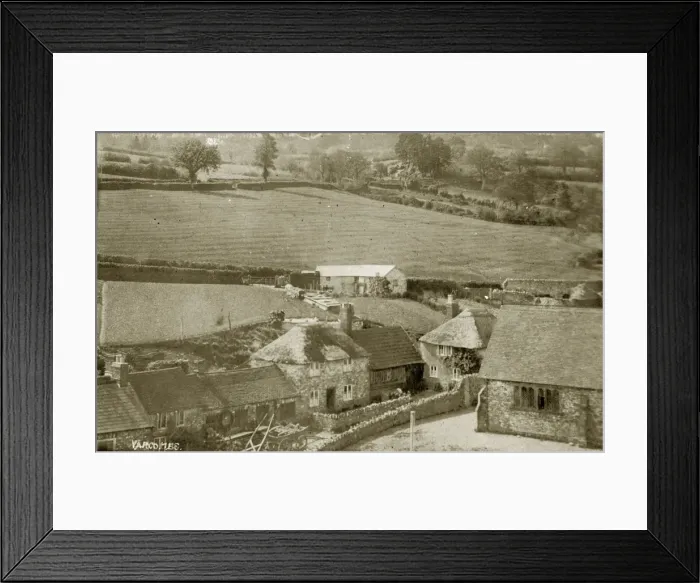 Framed Print : The Village (Building on RHS now The Belfry) Framed Print : The Village (Building on RHS now The Belfry)