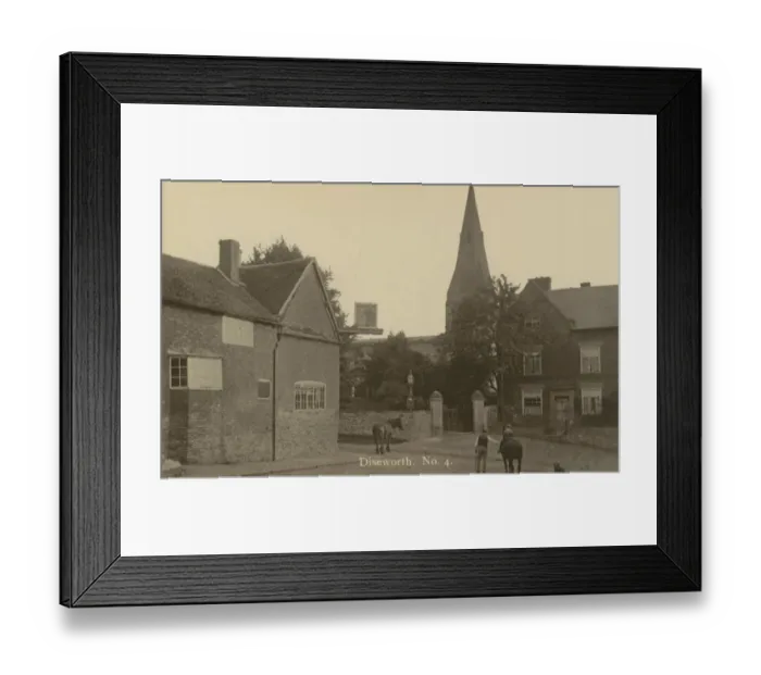 Framed Print : Grimes Gate, Diseworth, Derby, Melborne, Derbyshire, England. Date: 1921 Framed Print : Grimes Gate, Diseworth, Derby, Melborne, Derbyshire, England. Date: 1921