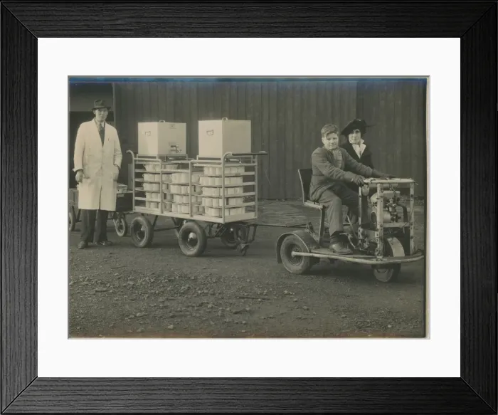 Framed Print : Tea Trolley Framed Print : Tea Trolley